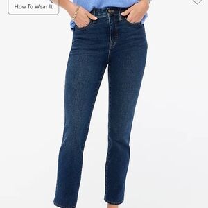 JCrew Factory Essential straight jeans